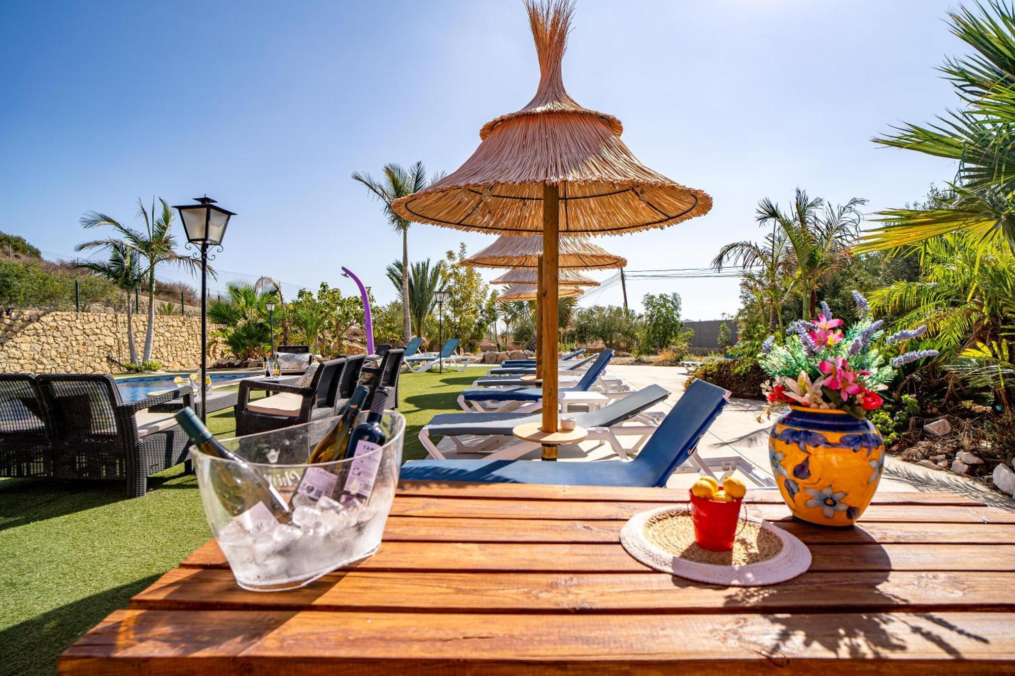 Villa Adelina En Turre, Almeria, Villa De Lujo Con Piscina Privada Cerca De Las Playas De Mojacar Bagian luar foto