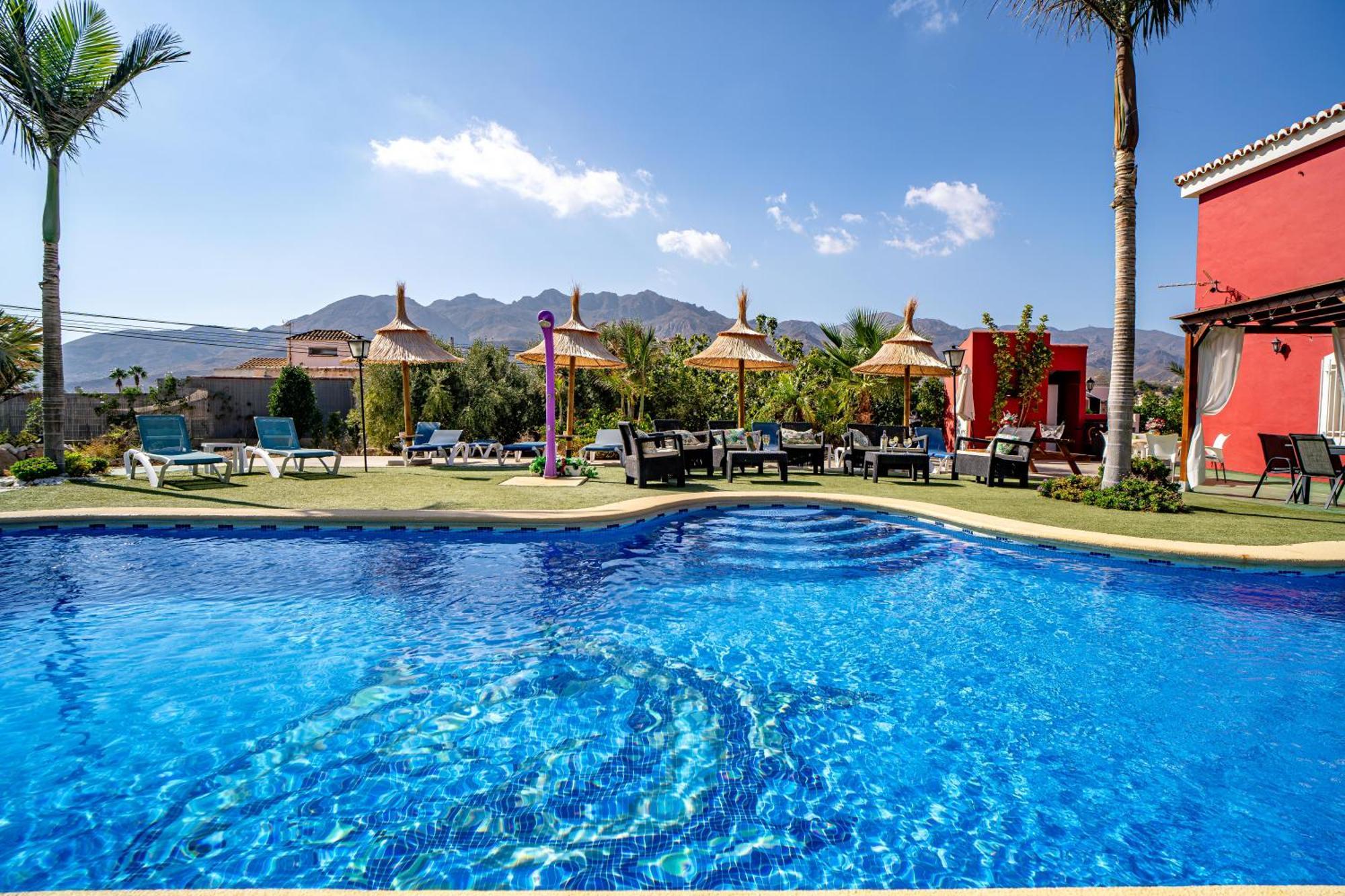 Villa Adelina En Turre, Almeria, Villa De Lujo Con Piscina Privada Cerca De Las Playas De Mojacar Bagian luar foto